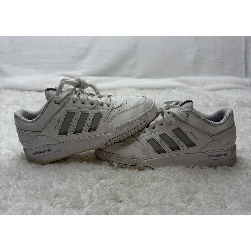 adidas Originals Drop Step Low Size 5.5 Womens Sneakers IF1866 White/Grey